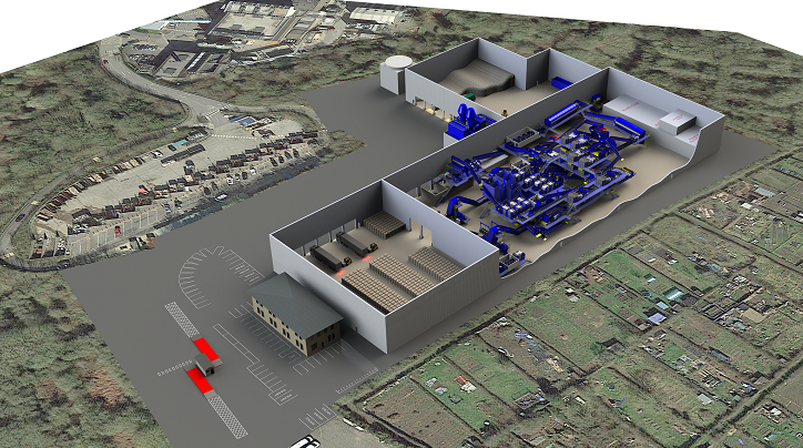 tate-of-the-art material recycling facility