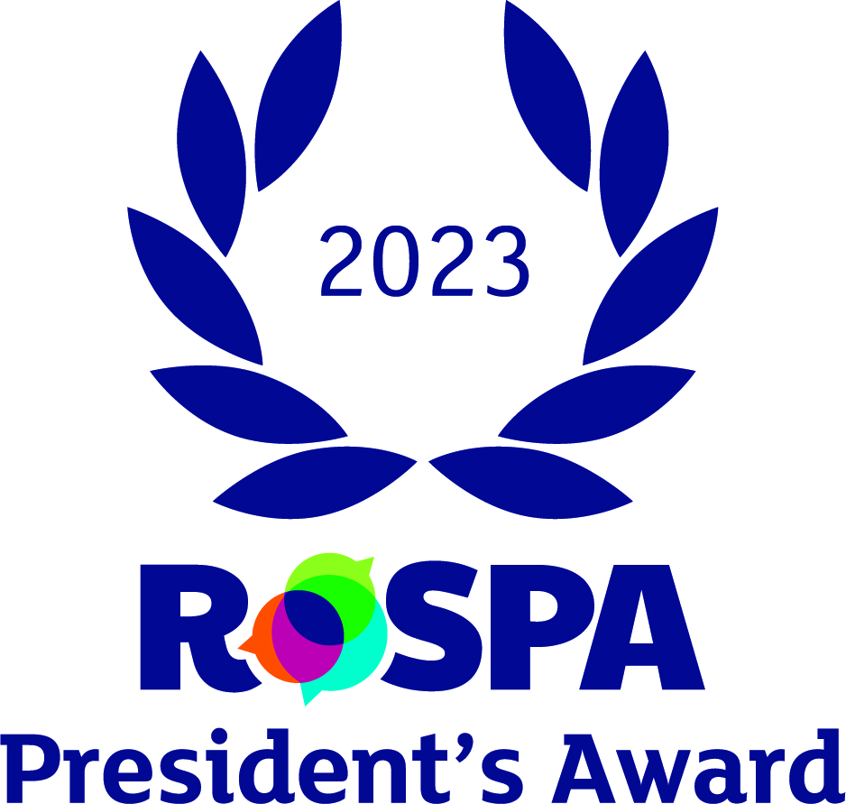 RoSPA Awards logo for 2023 President's Award